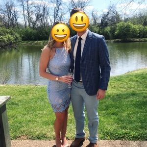 Lulu’s light blue dress